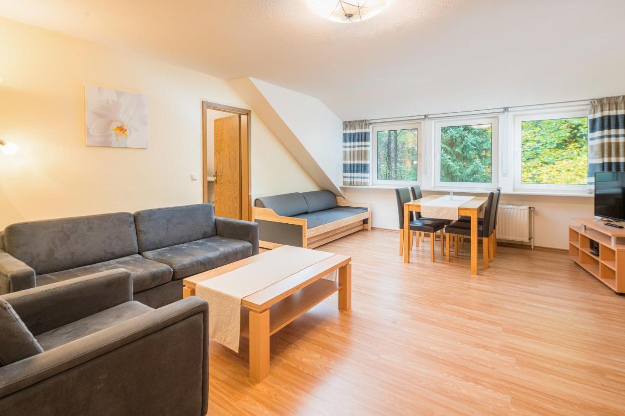 Ferienwohnung Im Waldhaus Bispingen Esterno foto