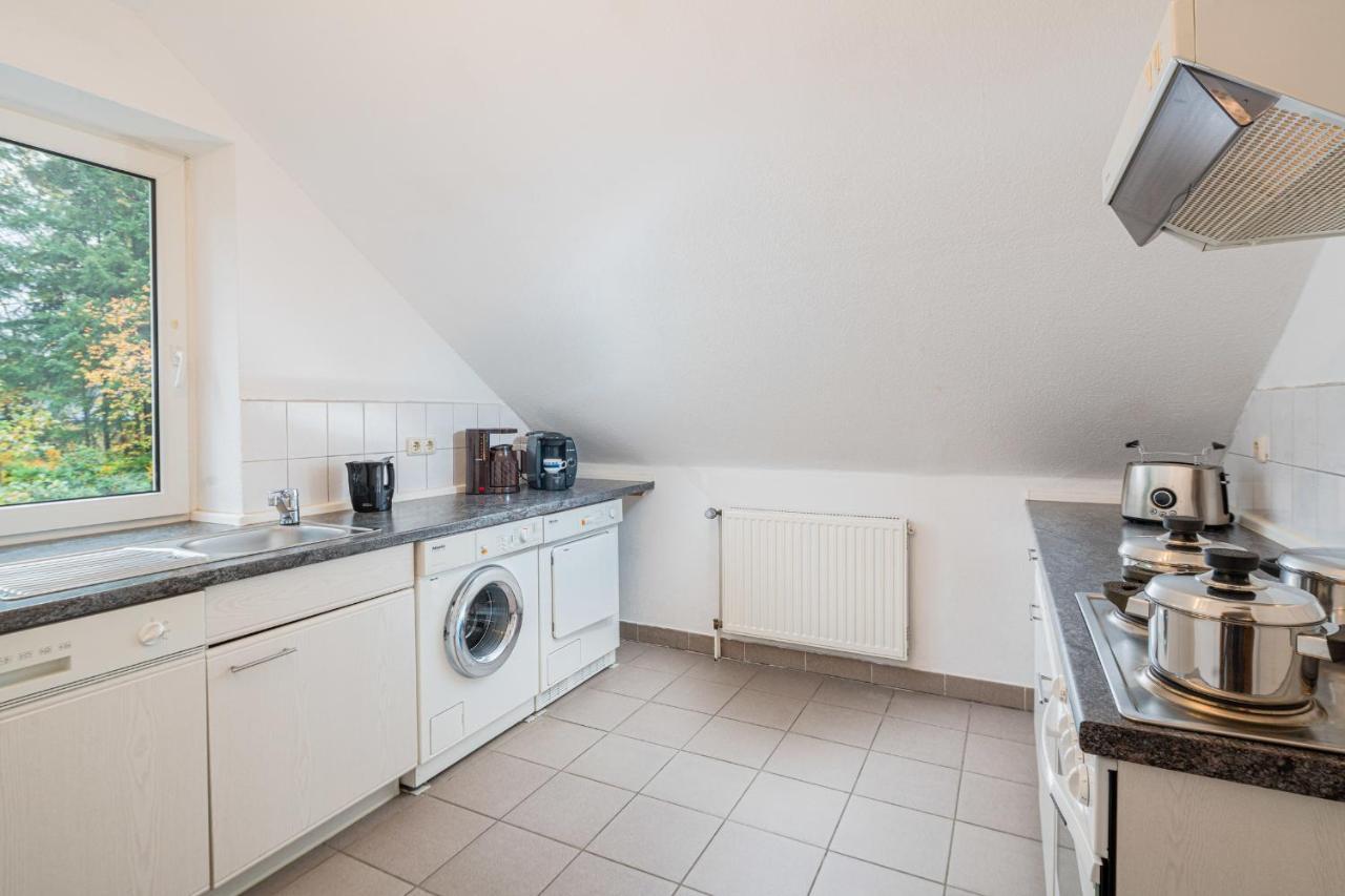 Ferienwohnung Im Waldhaus Bispingen Esterno foto